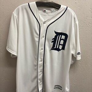Detroit Tigers #3 Kinsler Baseball Jersey, Large